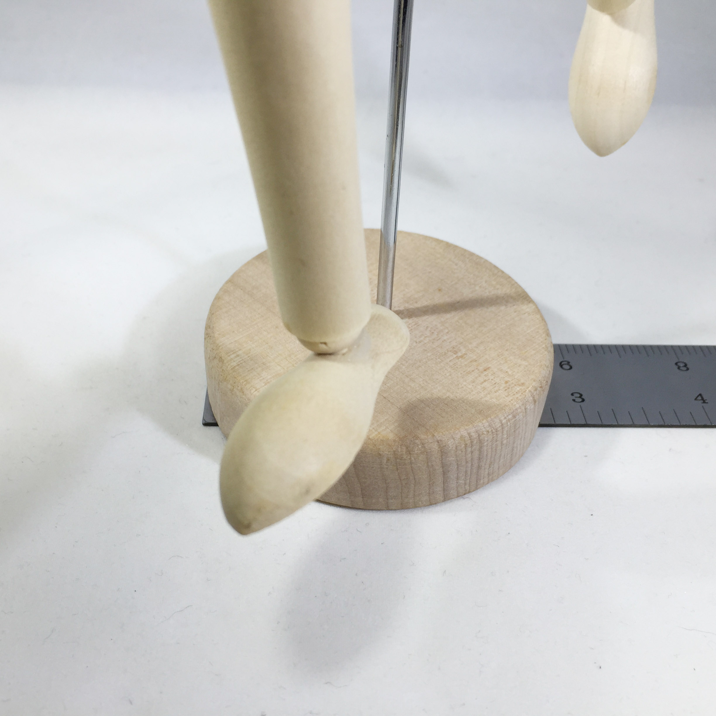 wood figure drawing model